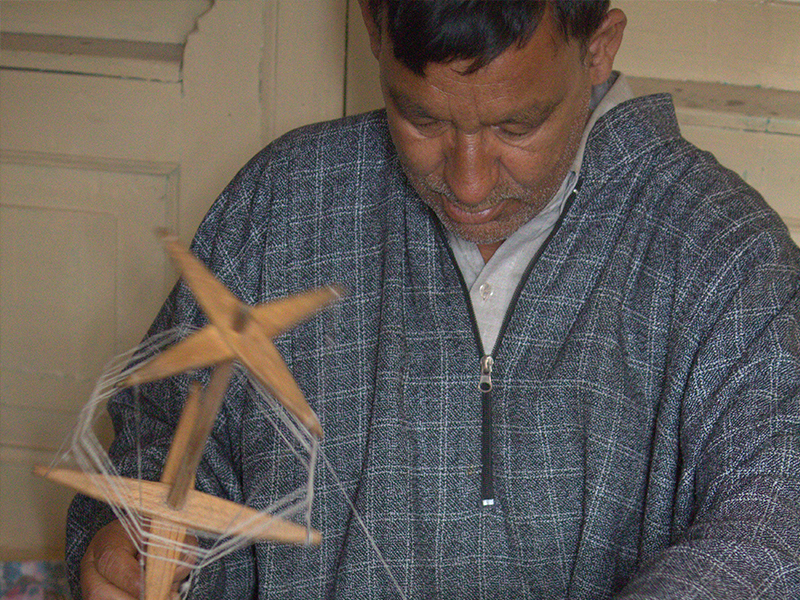 Cotton Handloom Weaving