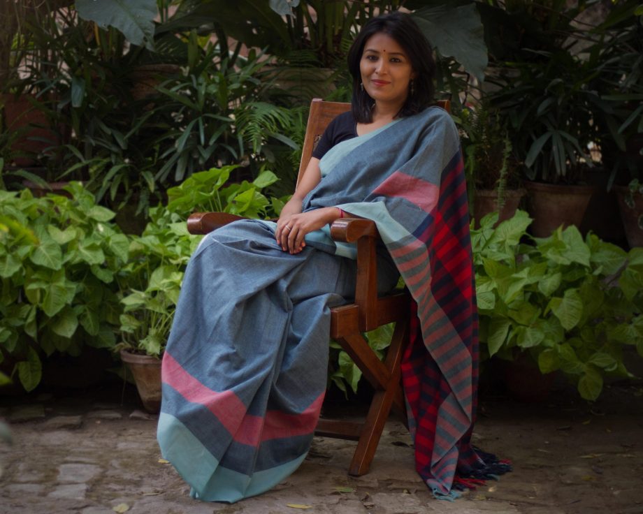 handwoven saree