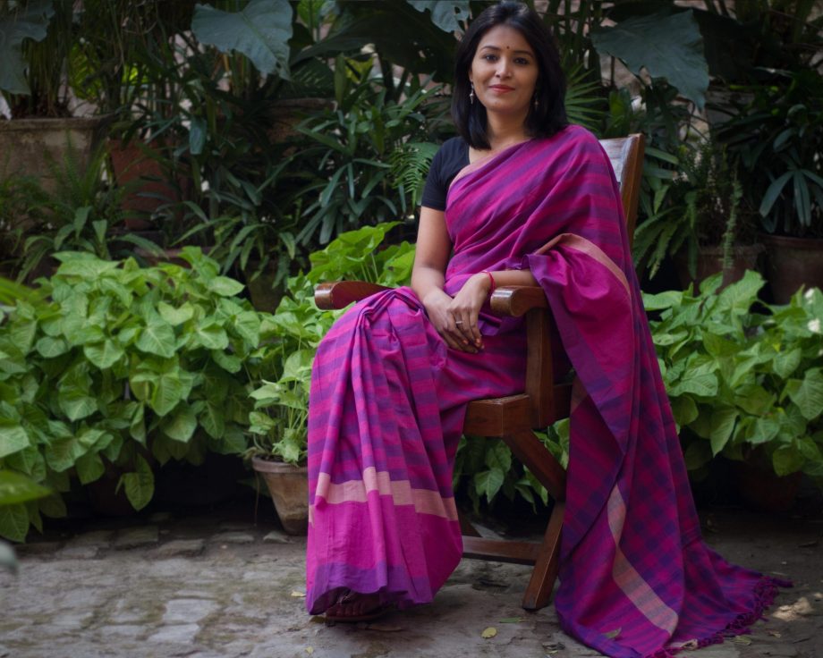 handwoven saree