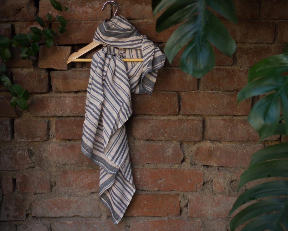 handloom cotton square scarf