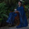 handloom cotton indigo sarees