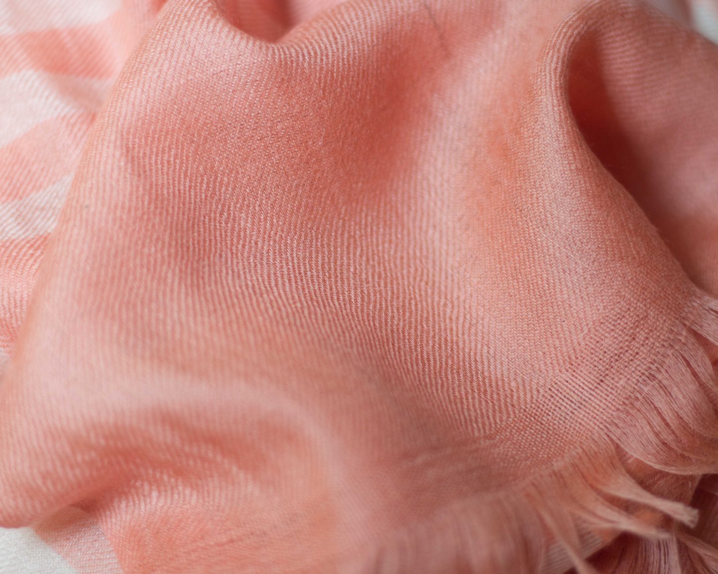 Pashmina peach