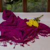 Handloom Stoles hand embroidered zardozi