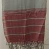 Handloom cotton scarf handmade handwoven in India