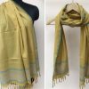 Handloom cotton scarf handmade handwoven in India