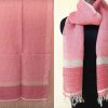 Handloom cotton scarf handmade handwoven linen in India