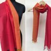 Handloom cotton scarf handmade handwoven in India