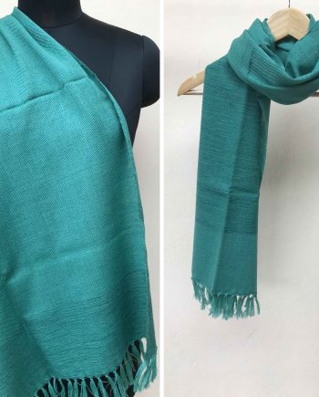 Handloom cotton scarf handmade handwoven linen in India pure wool