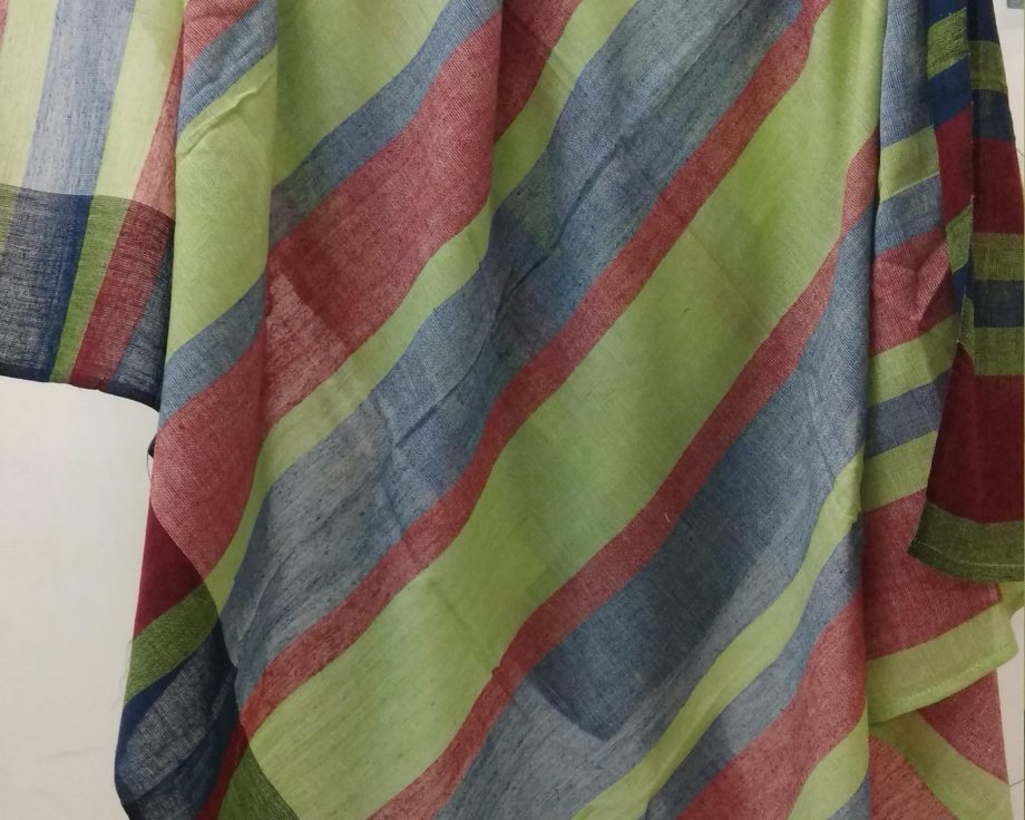 handloom cotton scarf handmade in india