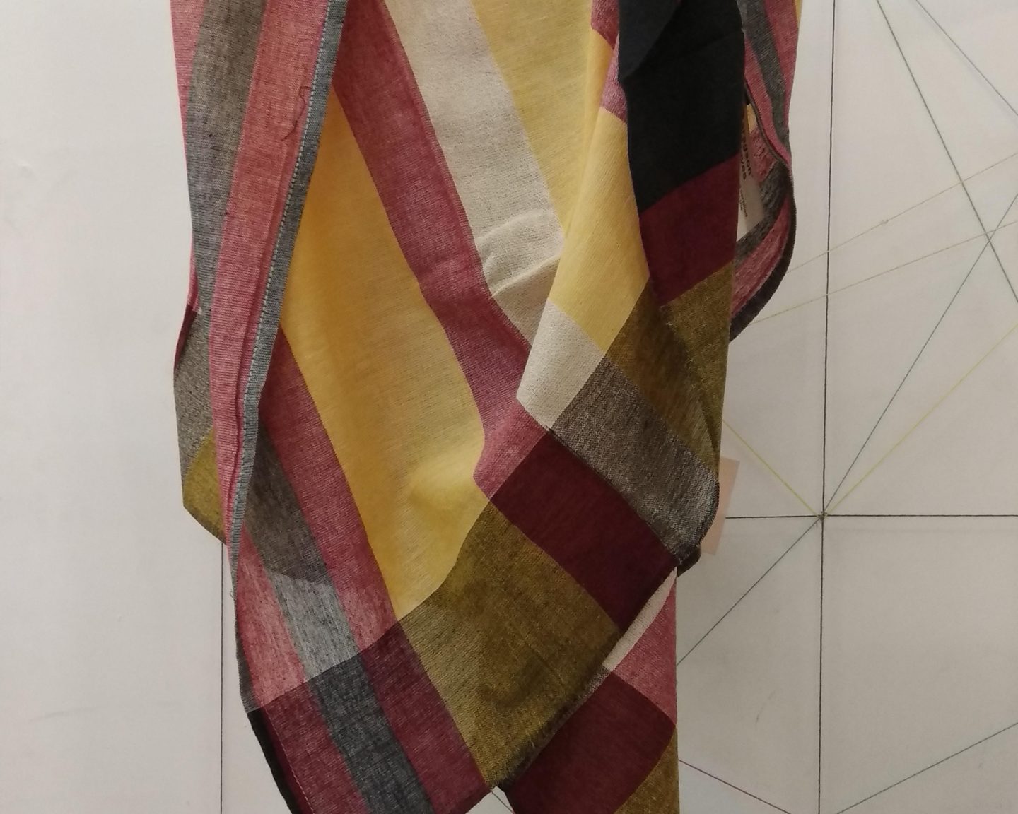 SF1 handloom cotton scarf india