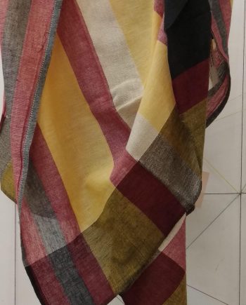 handloom cotton scarf handmade in india