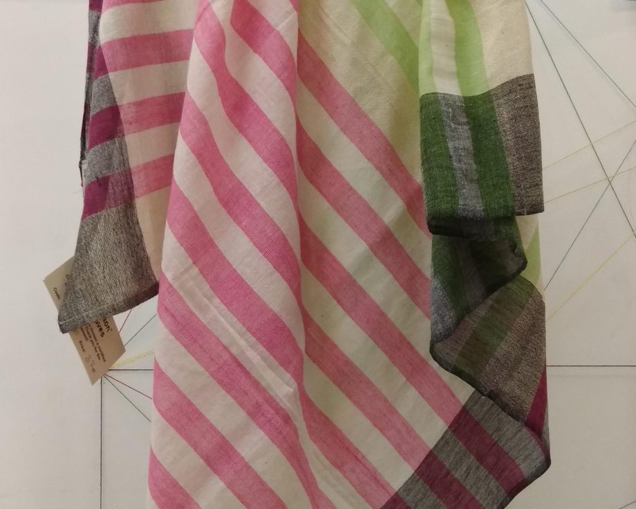 handloom cotton scarf handmade in india