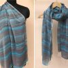 Handloom cotton scarf handwoven in India vocal for local
