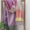 Handloom cotton scarf handmade handwoven in India