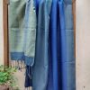 Handloom cotton scarf handmade handwoven in India