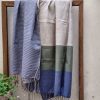 Handloom cotton scarf handmade handwoven in India