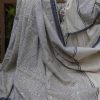 Handloom cotton saree, sari handmade handwoven in India