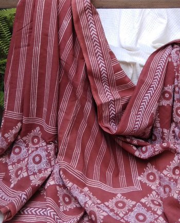 Handloom cotton saree, sari handmade handwoven in India