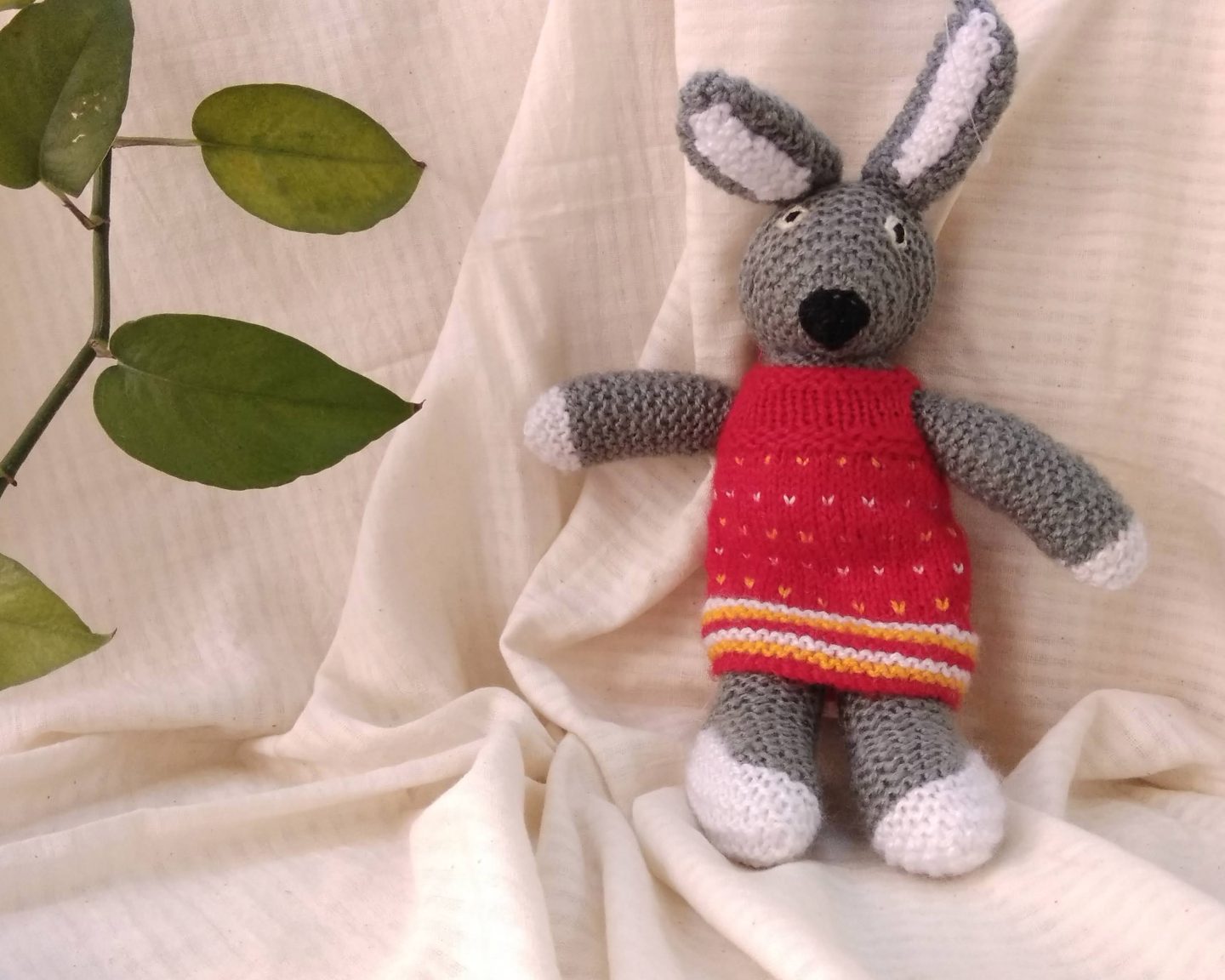 handmade bunny toy