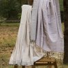 Handloom cotton and silk saree. sari handmade with natural silk and handwoven in India.