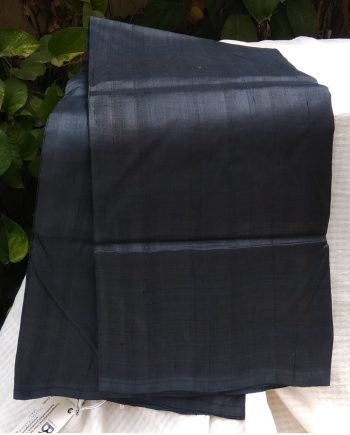 Handloom cotton saree, sari handmade natural white handwoven in India