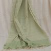 Handloom cotton scarf handmade handwoven in India