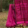 Handloom cotton saree, sari handmade handwoven in India