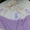 Handloom cotton saree, sari handmade handwoven in India