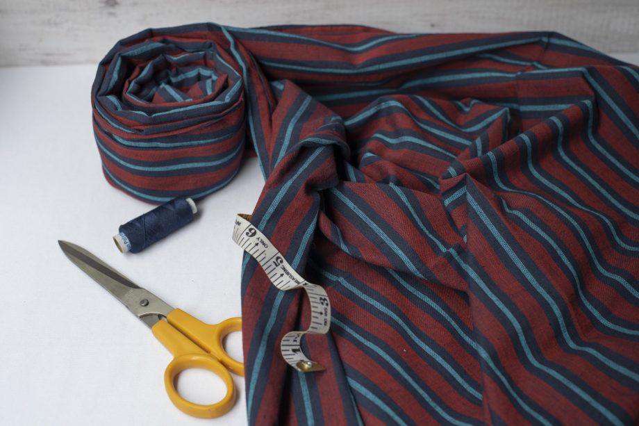 Handloom cotton fabric.