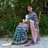 handloom cotton fabric sari Indian fashion