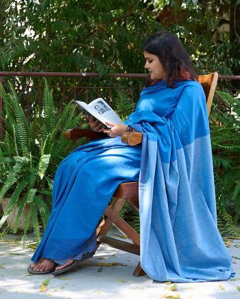 handloom cotton fabric sari Indian sustainable fashion