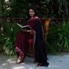 handloom cotton fabric sari Indian sustainable fashion