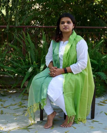 handloom cotton fabric sari Indian sustainable fashion