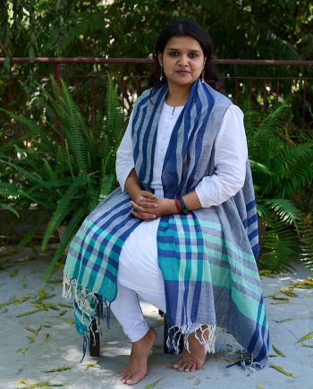 handloom cotton fabric sari Indian fashion